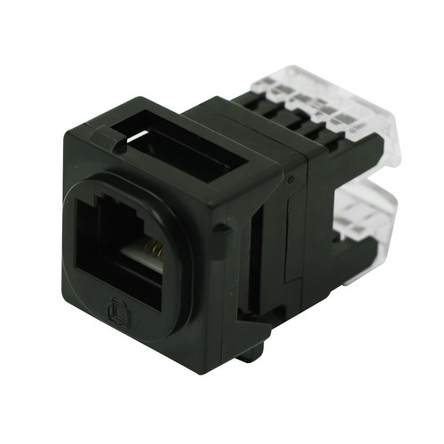 Cat6A Data RJ45 Modular Socket Punch Down Type - 100 Pack