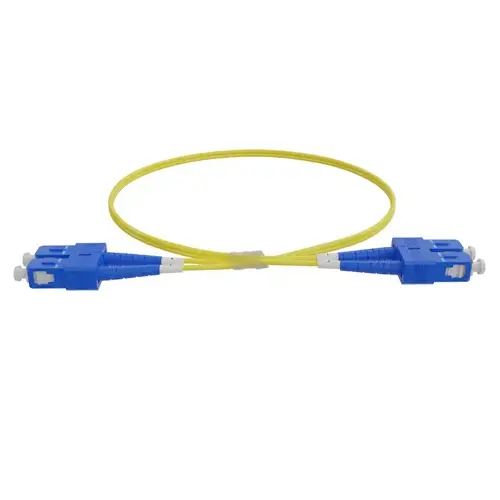 Fibre Patch Cord LC-LC Single Mode , DUPLEX , 1.5m Yellow